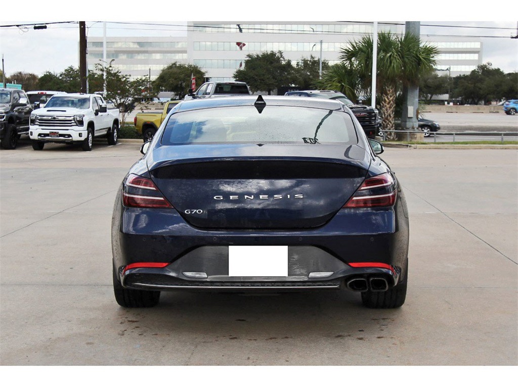 2023 Genesis G70 2.0T Blue at Bayway Chrysler Dodge Jeep Ram