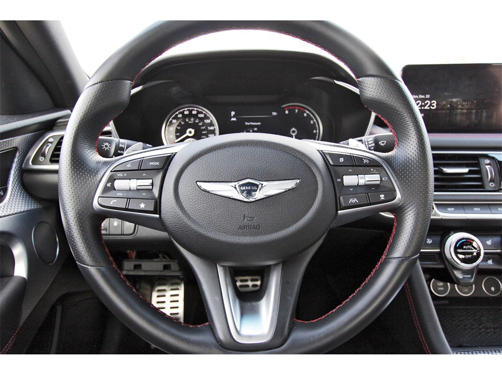 2023 Genesis G70 2.0T Blue at Bayway Chrysler Dodge Jeep Ram