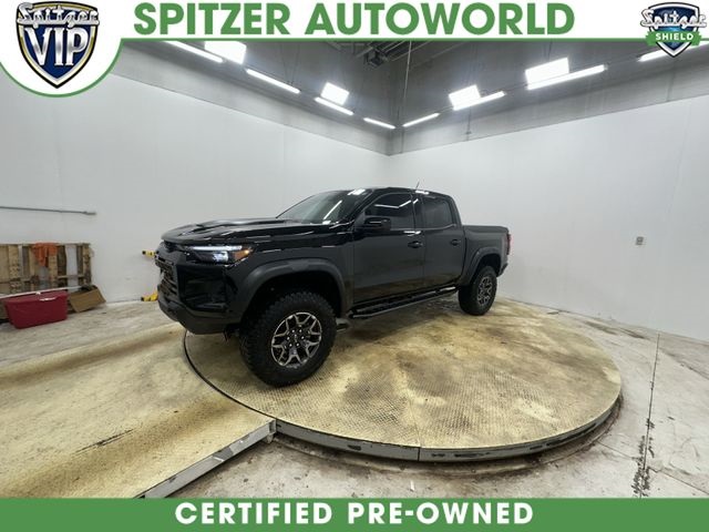Black 2025 Chevrolet Colorado ZR2 Crew Cab 4WD Pickup Truck Four-Wheel Drive 8-Speed Automatic