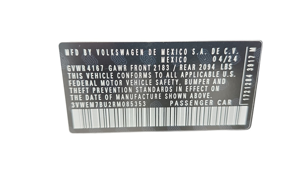 2024 Volkswagen Jetta