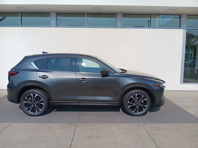 Gray 2023 MAZDA CX-5 for sale in South Bend, IN Photo 4