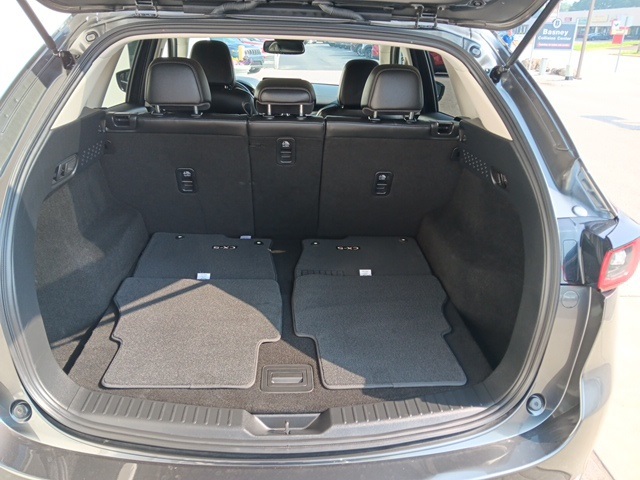 Gray 2023 MAZDA CX-5 for sale in South Bend, IN Photo 9