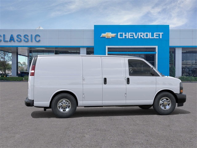 2025 Chevrolet Express 2500 Work Van White at Classic Elite Chevrolet Sugar Land