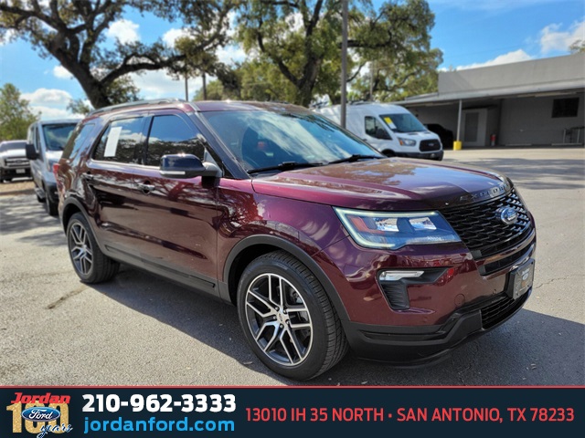 Used Car 2019 Ford Explorer  Sport For Sale Under $25,000 In San Antonio, Texas