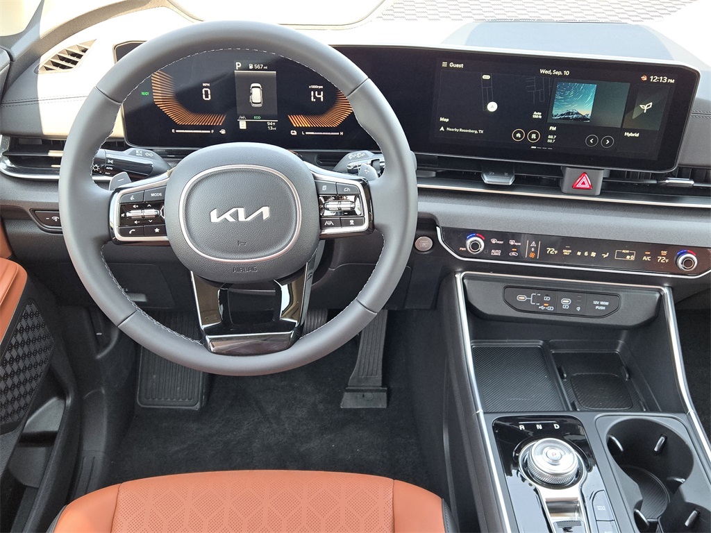 2026 Kia Carnival Hybrid EX Blue at Shottenkirk Kia Fort Bend