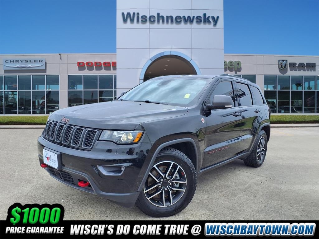 2021 Jeep Grand Cherokee Trailhawk Black at River Oaks CDJR