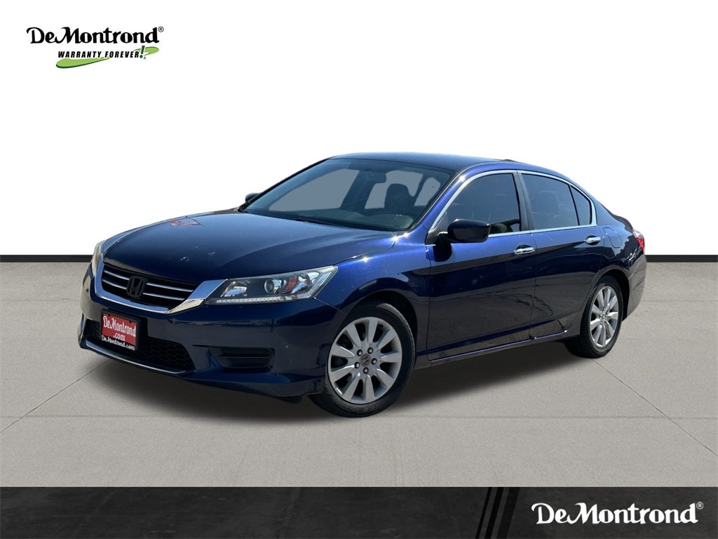 2014 Honda Accord LX Blue at Gullo Toyota