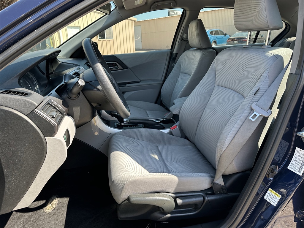 2014 Honda Accord LX Blue at Gullo Toyota