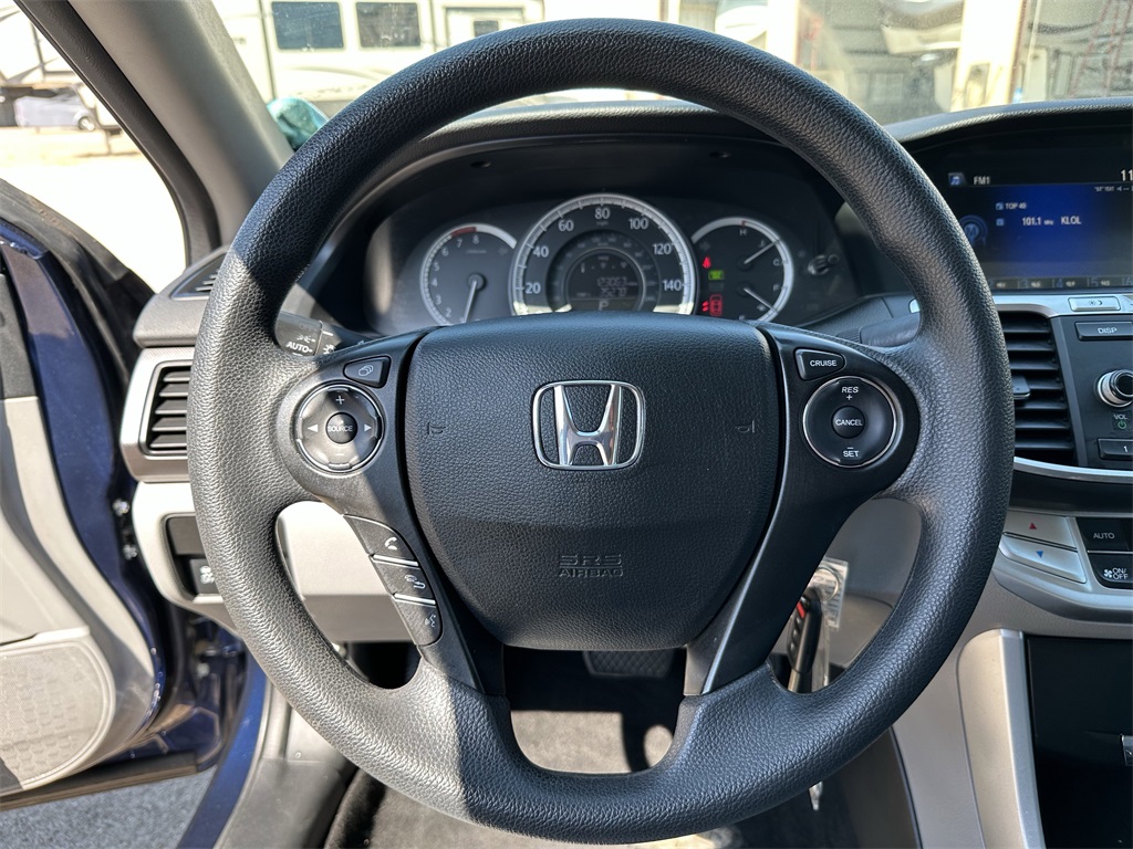2014 Honda Accord LX Blue at Gullo Toyota
