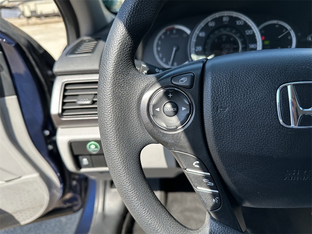 2014 Honda Accord LX Blue at Gullo Toyota