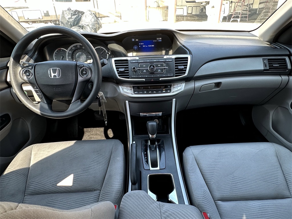 2014 Honda Accord LX Blue at Gullo Toyota