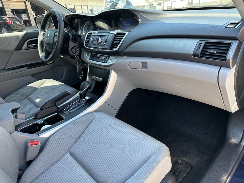 2014 Honda Accord LX Blue at Gullo Toyota