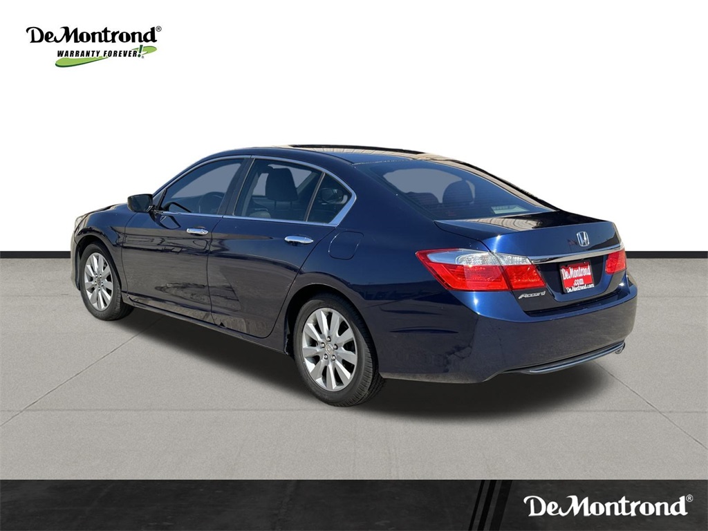 2014 Honda Accord LX Blue at Gullo Toyota