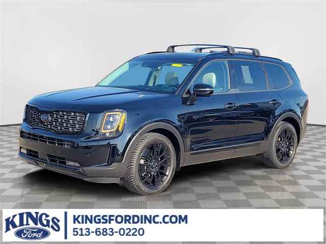 Ebony Black 2021 Kia Telluride SX AWD SUV / Crossover All-Wheel Drive 8-Speed Automatic