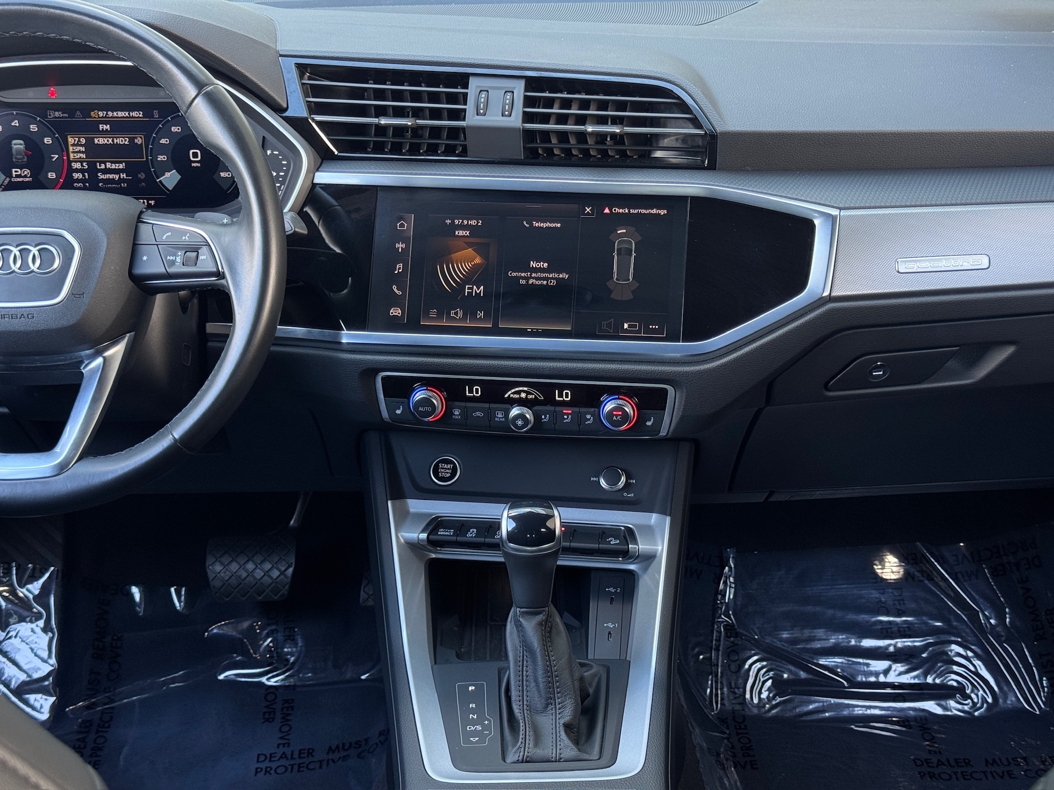 2024 Audi Q3 Premium White at River Oaks CDJR