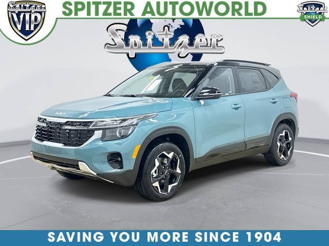 Pluton Blue/Black Roof 2026 Kia Seltos S AWD SUV / Crossover All-Wheel Drive Continuously Variable Transmission