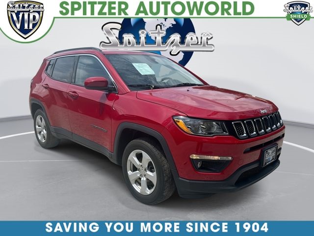 Redline Pearlcoat 2019 Jeep Compass SUV / Crossover Four-Wheel Drive 9-Speed Automatic