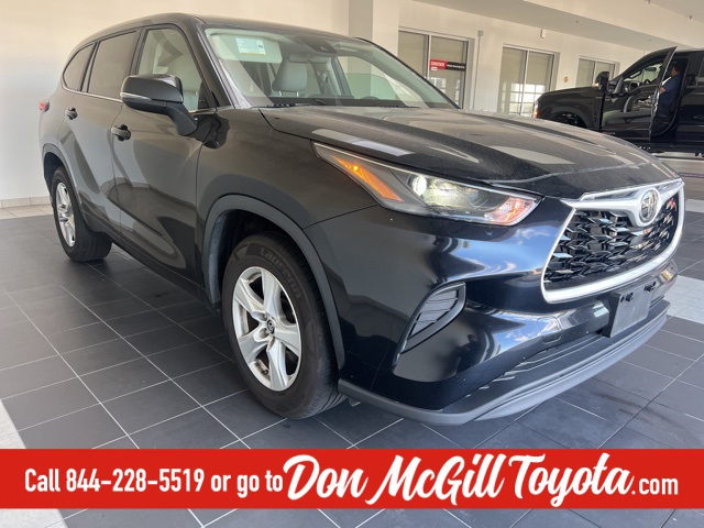 2023 Toyota Highlander L Black at Don McGill Toyota