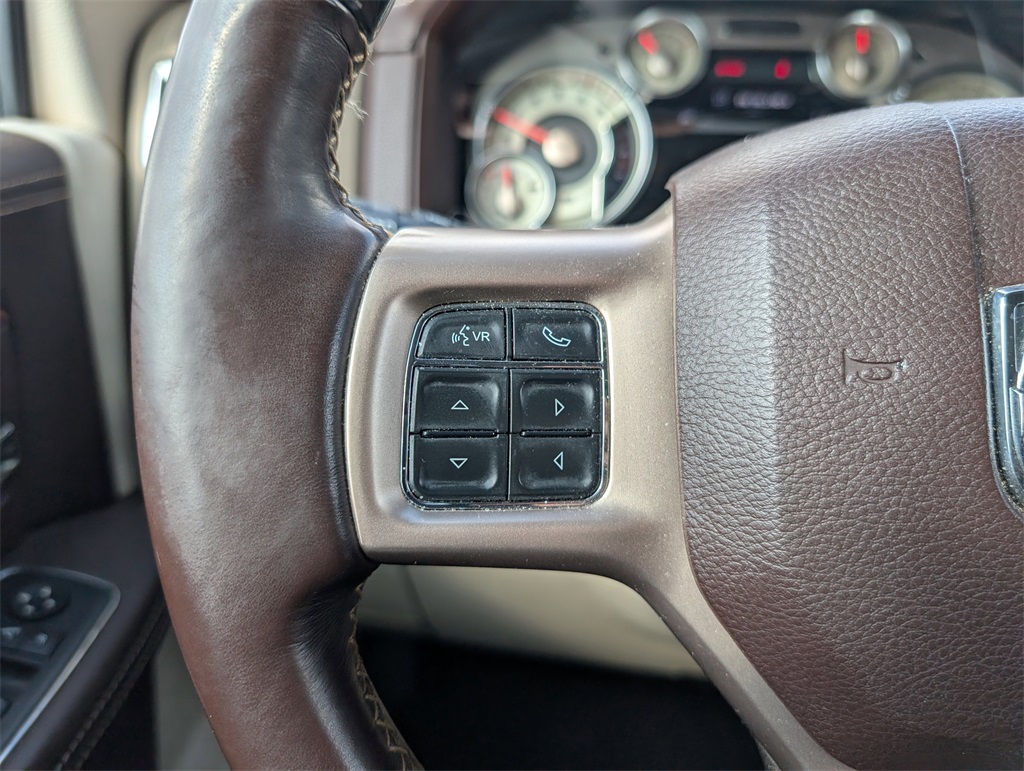 2017 Ram 3500 Laramie Longhorn White at DeMontrond Auto Country