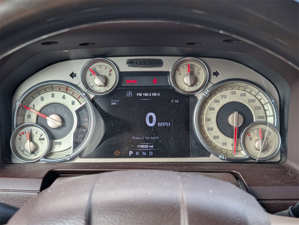 2017 Ram 3500 Laramie Longhorn White at DeMontrond Auto Country