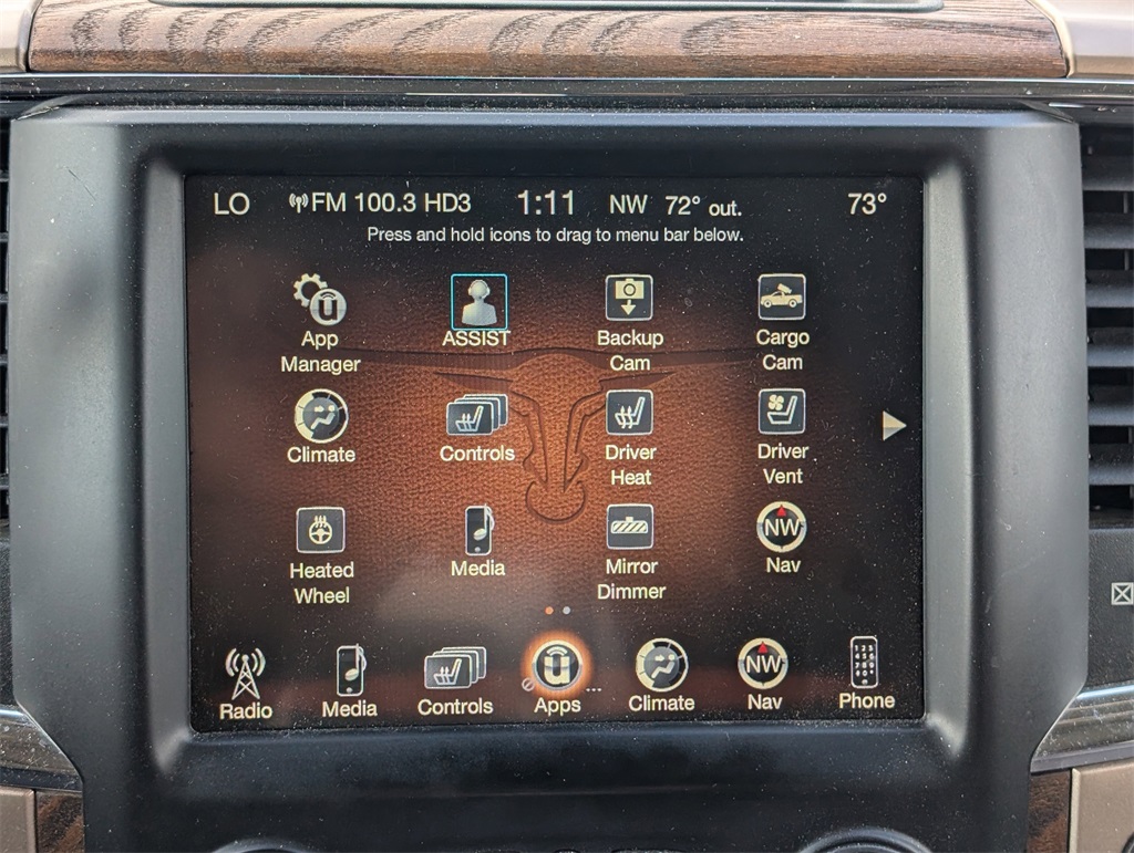 2017 Ram 3500 Laramie Longhorn White at DeMontrond Auto Country