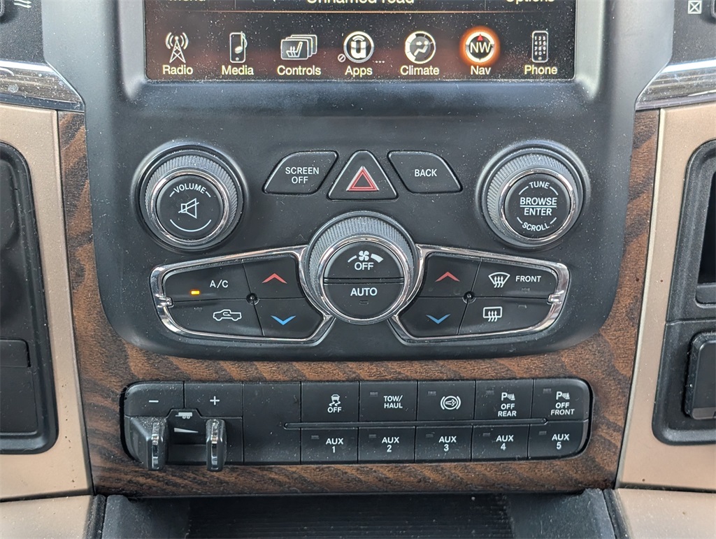 2017 Ram 3500 Laramie Longhorn White at DeMontrond Auto Country