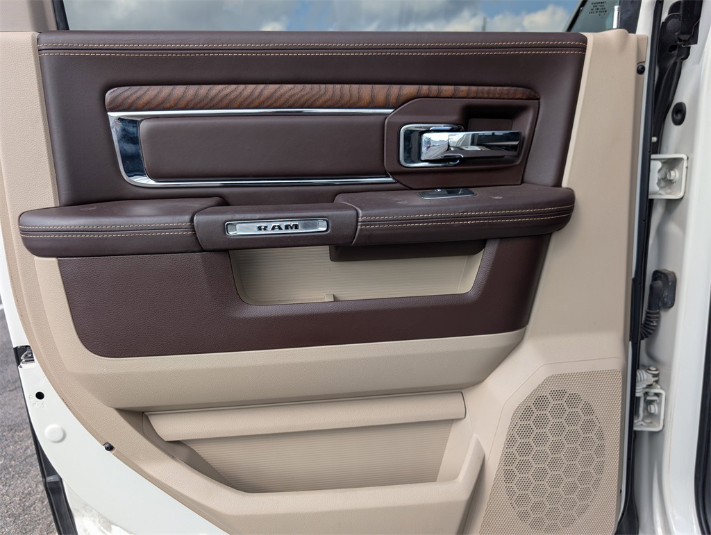 2017 Ram 3500 Laramie Longhorn White at DeMontrond Auto Country