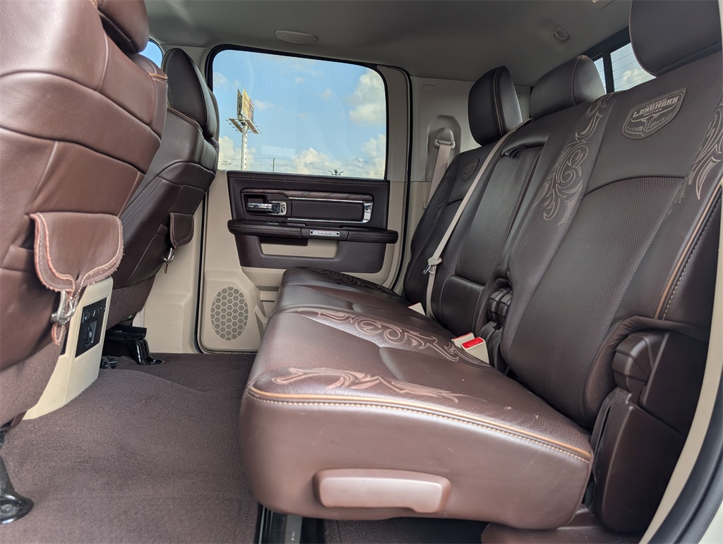 2017 Ram 3500 Laramie Longhorn White at DeMontrond Auto Country