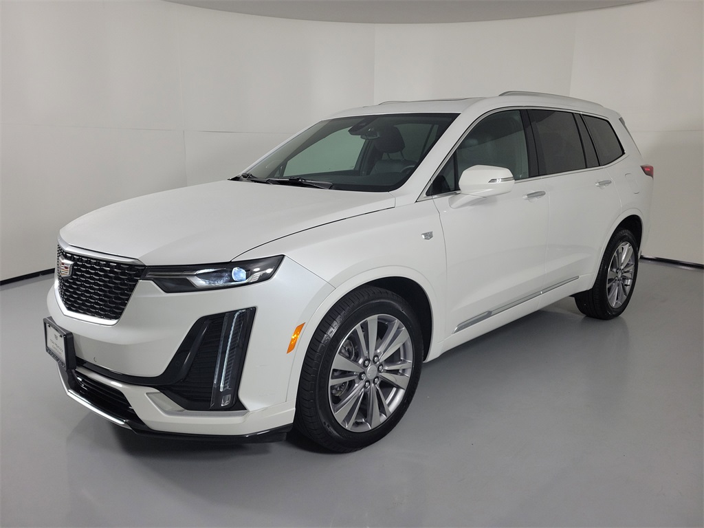 2024 Cadillac XT6 Premium Luxury White at Tom Peacock Cadillac