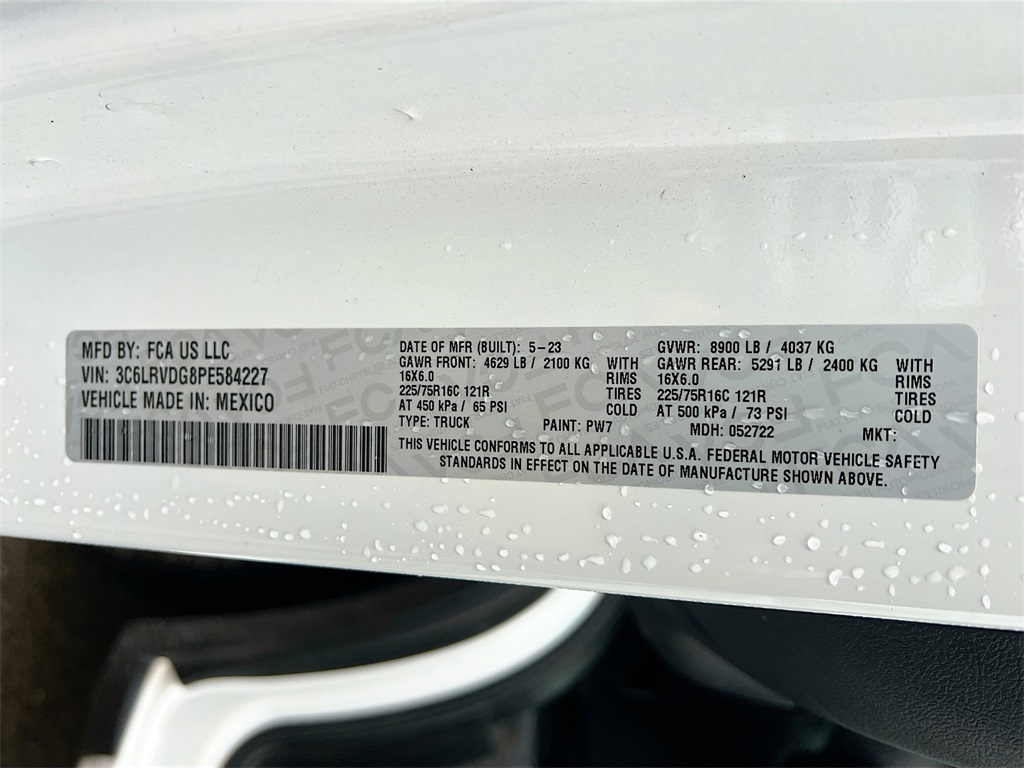 2023 Ram ProMaster 2500 High Roof White at Mac Haik CDJR North Houston