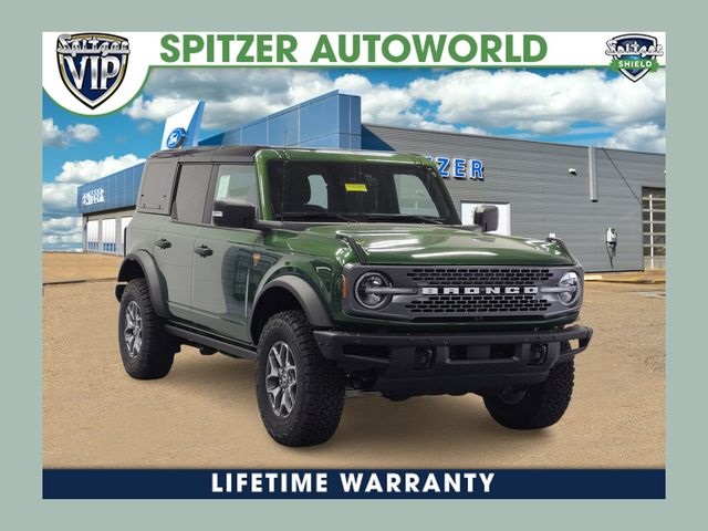 Eruption Green Metallic 2025 Ford Bronco Badlands 4-Door 4WD SUV / Crossover Four-Wheel Drive Automatic