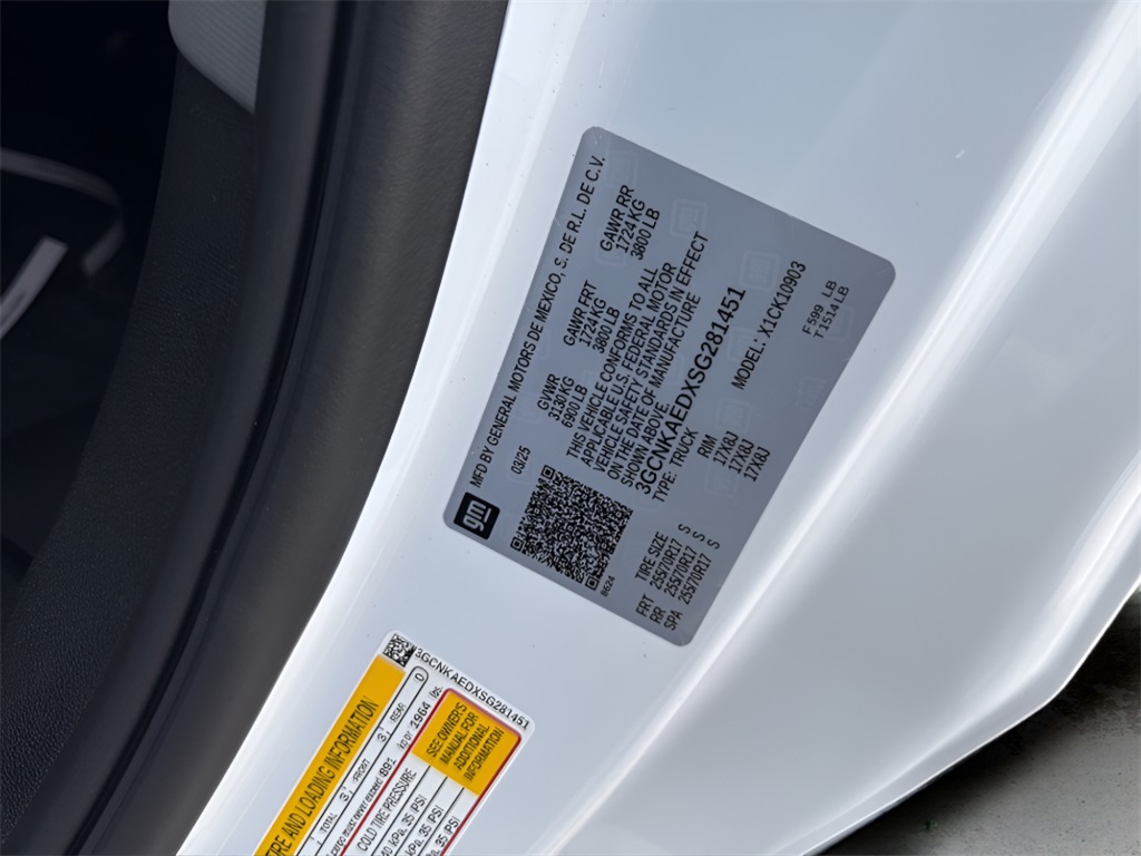 2025 Chevrolet Silverado 1500