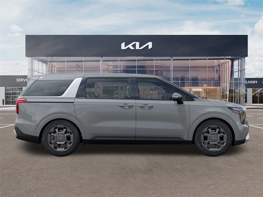 2026 Kia Carnival Hybrid EX Silver at DeMontrond Automotive Group