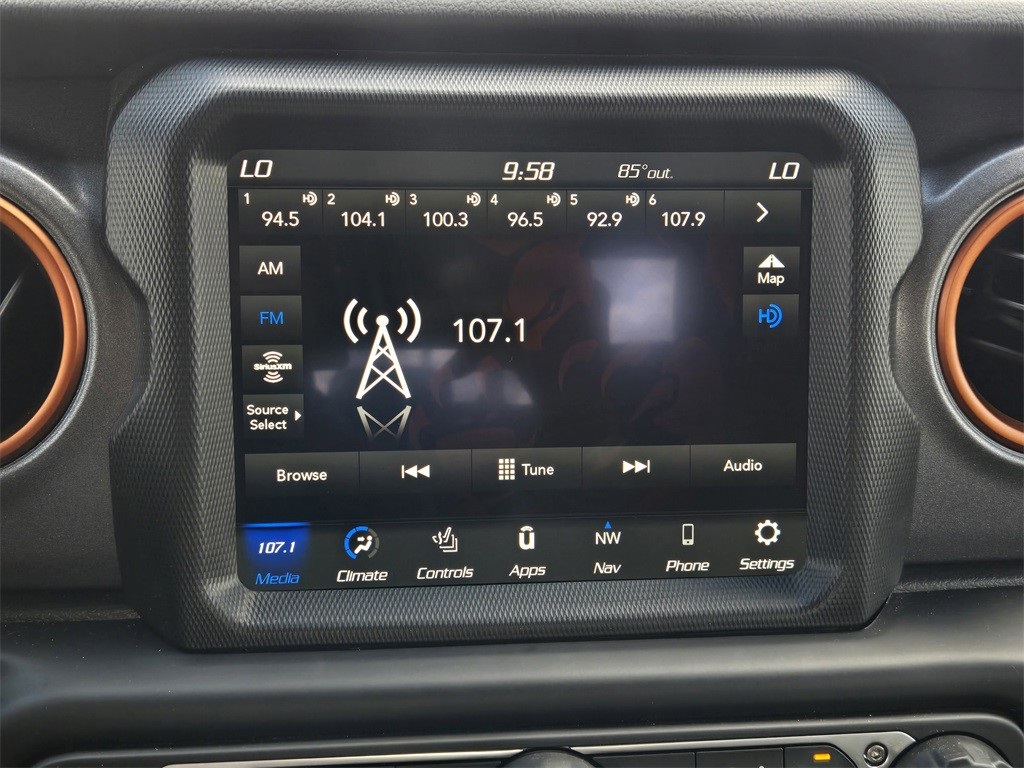 2022 Jeep Gladiator Mojave Black at South Houston Nissan