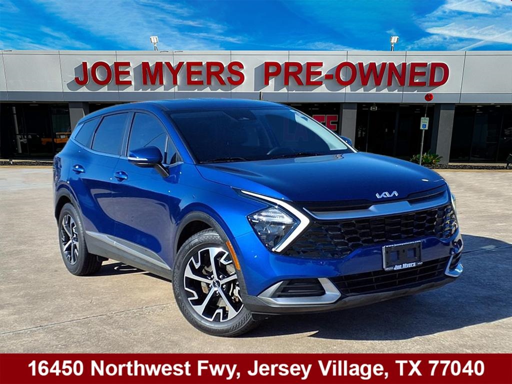 2023 Kia Sportage EX Blue at Martin Chrysler Dodge Jeep Ram