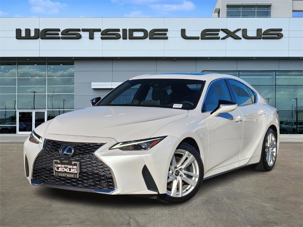 2023 Lexus IS 300 White at Westside Lexus