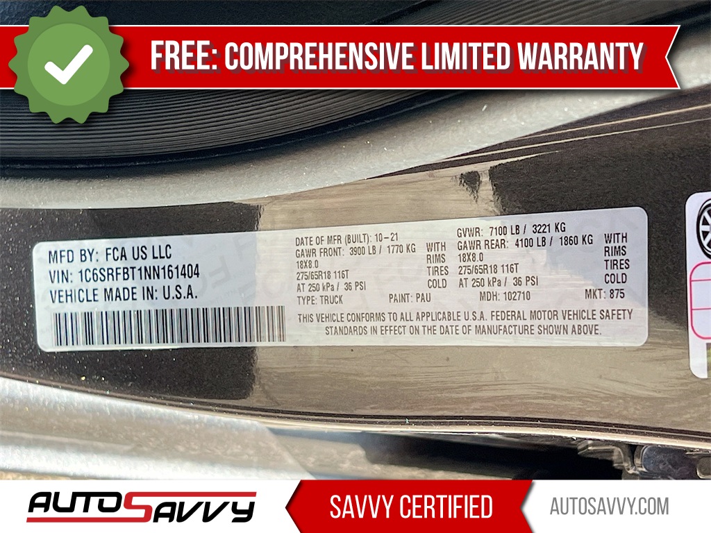 2022 Ram 1500 Big Horn/Lone Star Gray at Keating Nissan