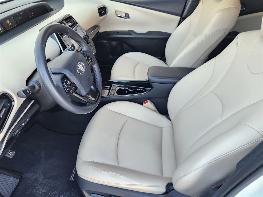 2019 Toyota Prius XLE White at DeMontrond Automotive Group