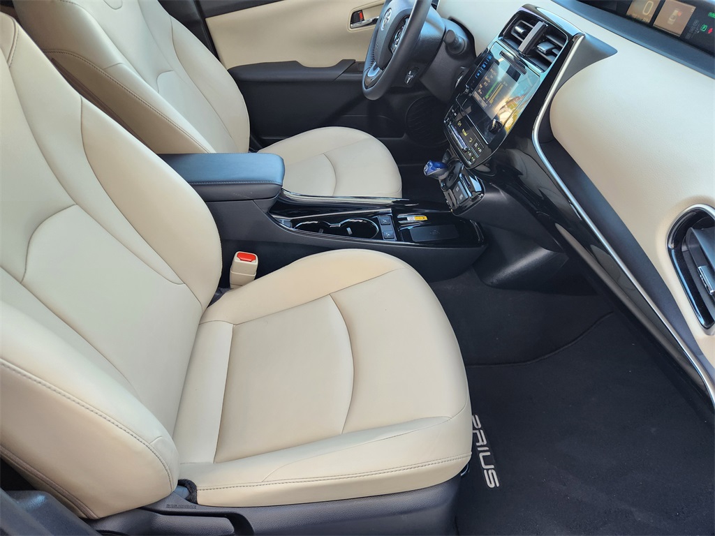 2019 Toyota Prius XLE White at DeMontrond Automotive Group