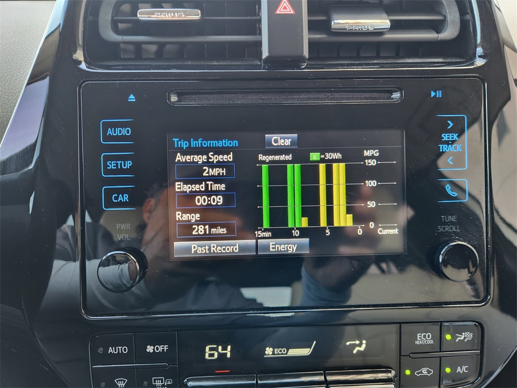 2019 Toyota Prius XLE White at DeMontrond Automotive Group