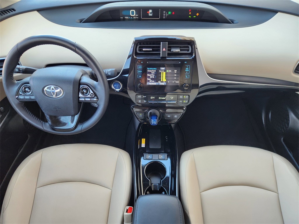 2019 Toyota Prius XLE White at DeMontrond Automotive Group