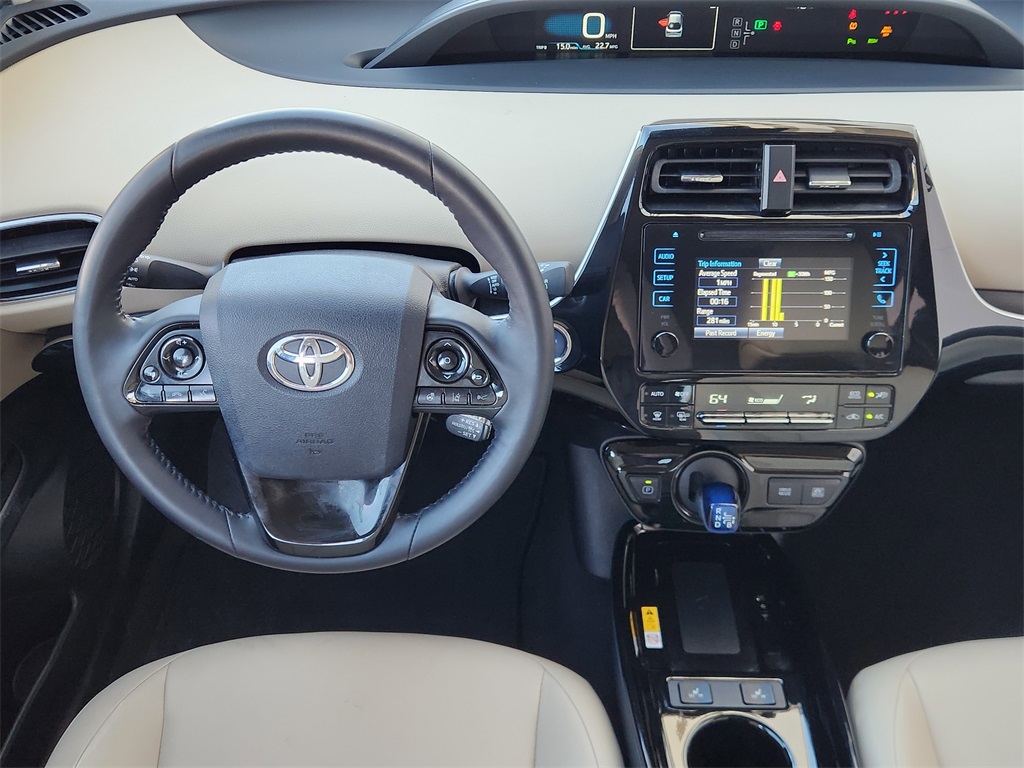 2019 Toyota Prius XLE White at DeMontrond Automotive Group