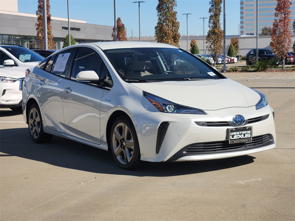 2019 Toyota Prius XLE White at DeMontrond Automotive Group