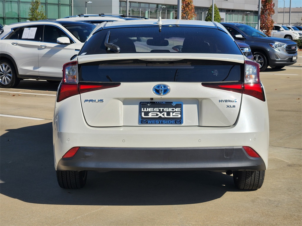 2019 Toyota Prius XLE White at DeMontrond Automotive Group