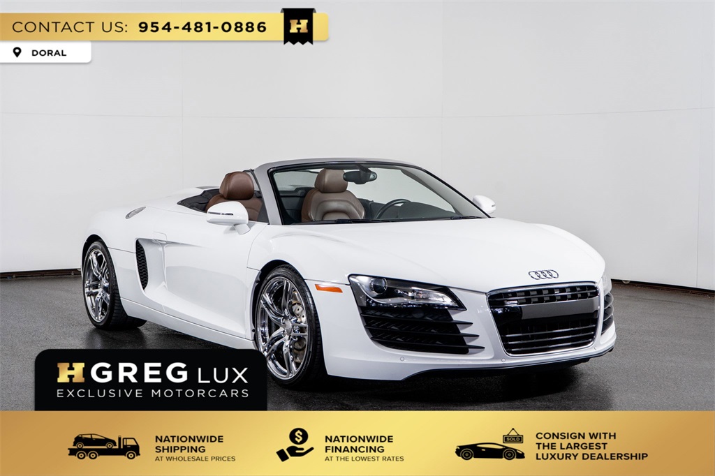 2011 Audi R8 4.2 quattro Spyder AWD