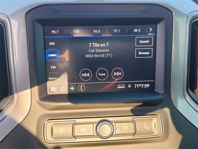 2020 Chevrolet Silverado 1500 Custom Blue at Classic Elite Chevrolet Sugar Land