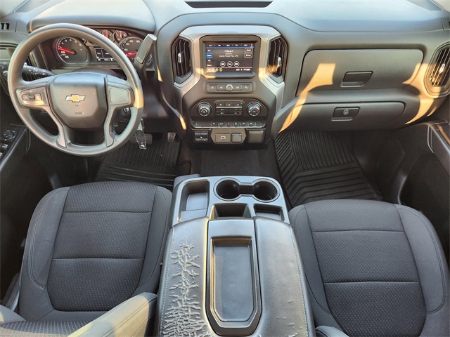 2020 Chevrolet Silverado 1500 Custom Blue at Classic Elite Chevrolet Sugar Land