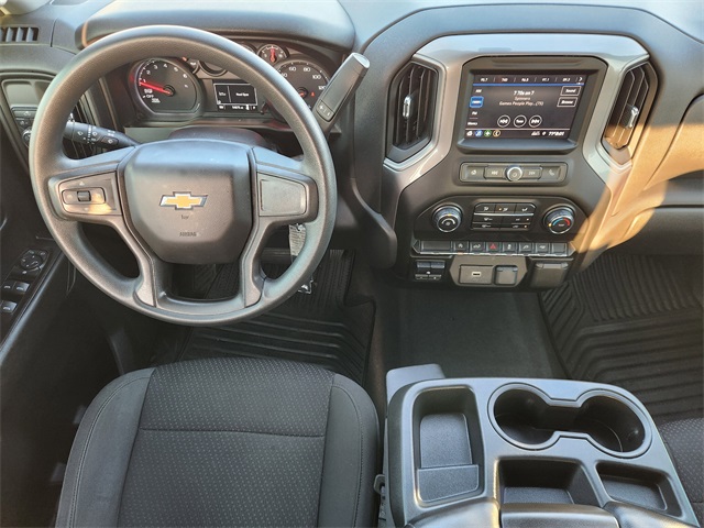 2020 Chevrolet Silverado 1500 Custom Blue at Classic Elite Chevrolet Sugar Land