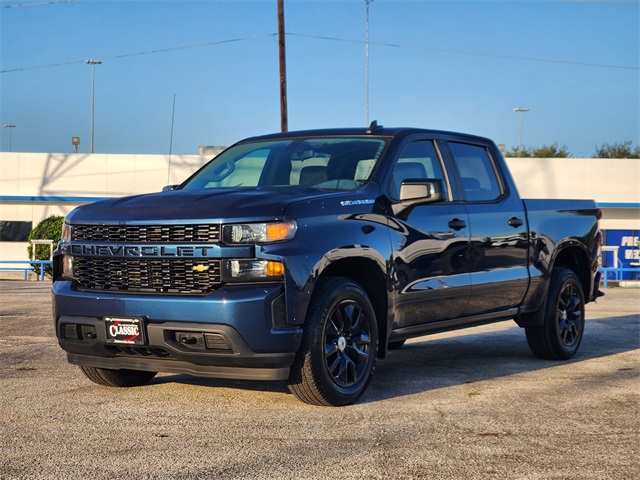 2020 Chevrolet Silverado 1500 Custom Blue at Classic Elite Chevrolet Sugar Land