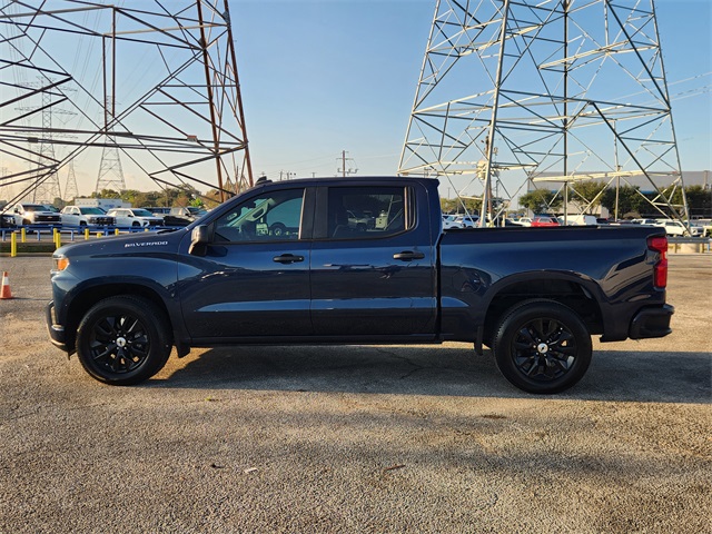 2020 Chevrolet Silverado 1500 Custom Blue at Classic Elite Chevrolet Sugar Land